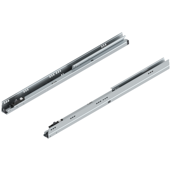 Şină corp TANDEMBOX pentru TIP-ON BLUMOTION, 30 kg, NL=600 mm, dreapta+stânga, zincat