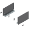 Laterală de sertar LEGRABOX, Înălţime C (177 mm), NL=300 mm, dreapta+stânga, pentru LEGRABOX pure, gri-orion mat
