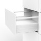 Bară înălțătoare pentru sertar spate lemn, 550 mm, Antracit, Alphabox